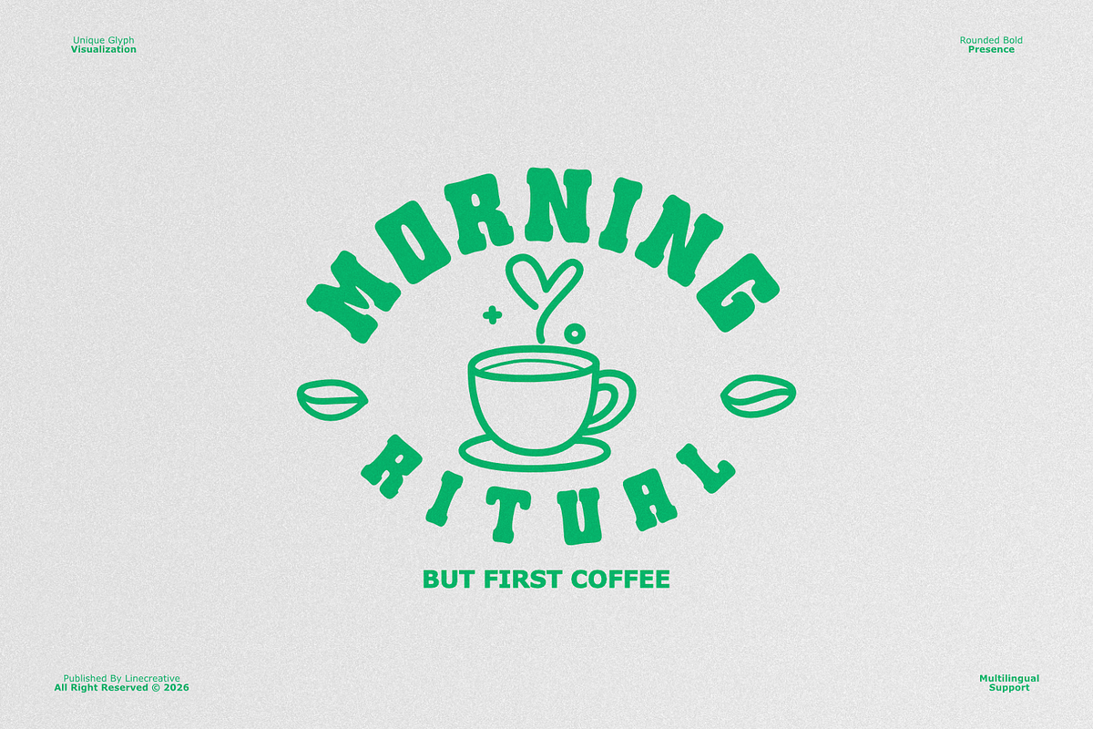 Grow Summer-Retro Display Font, a Serif Font by Linecreative (Photo 5 of 6)