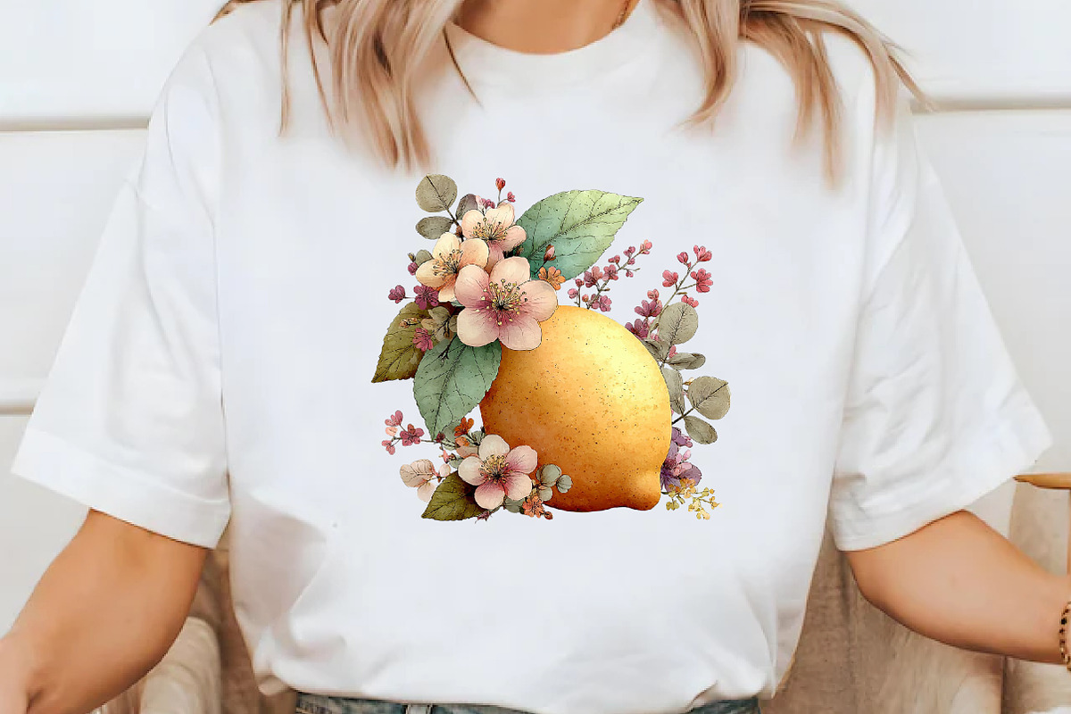 Whimsical Lemon Clipart, a Seasonal Illustration by Designworld (Photo 7 of 10)