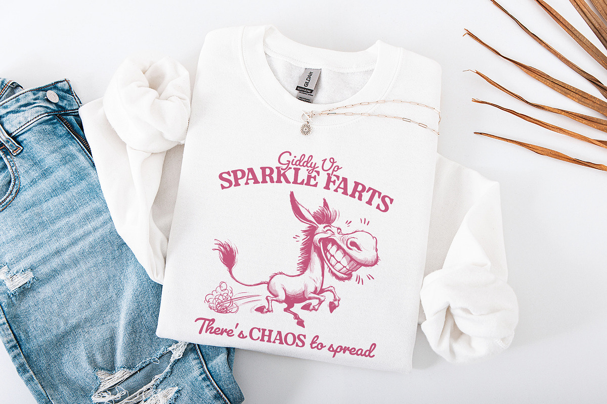 Giddy Up Sparkle Farts PNG, an Illustration by SharpMarketplace (Photo 4 of 9)