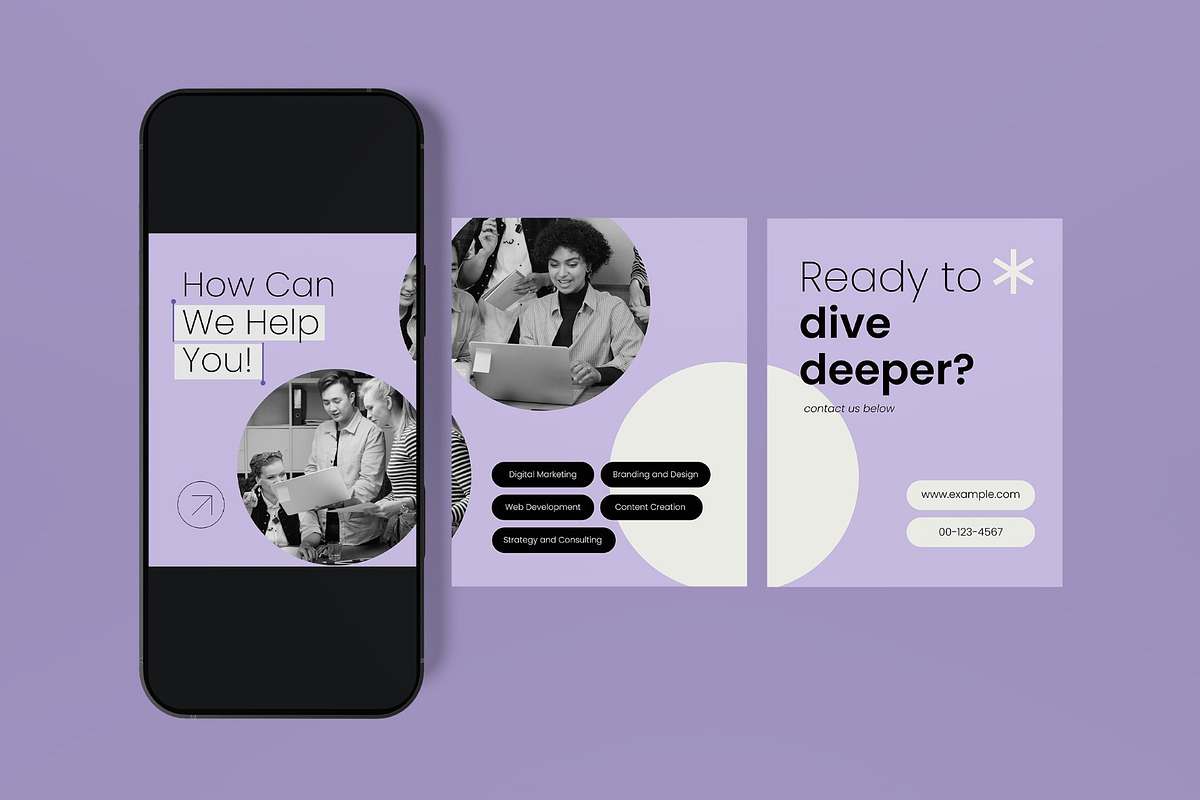 Business Growth Instagram Carousel, a Social Media Template by graphicook (Photo 2 of 3)