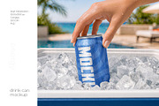 Energy Drink Can Mockup Set, a Packaging Mockup by Country4k (Thumbnail 1 of 5)