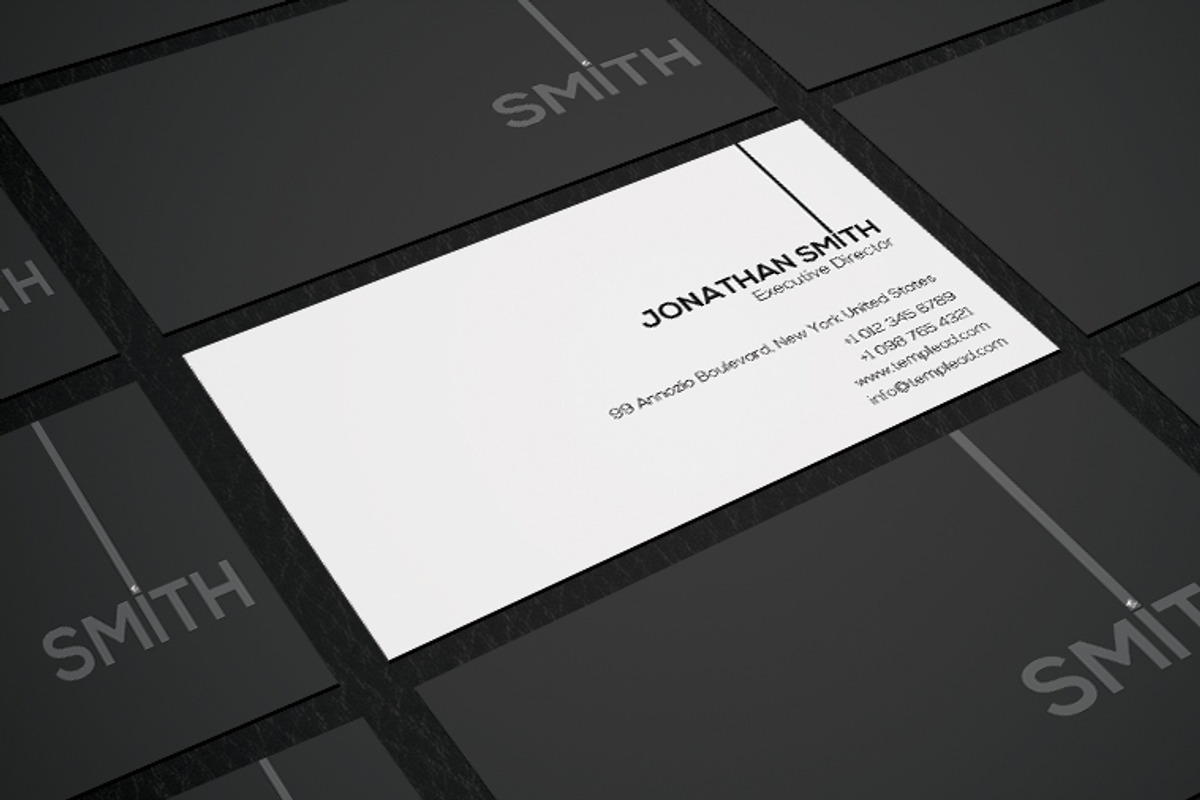 Corporate Business Card SE0288, a Card Template by annozio (Photo 3 of 3)
