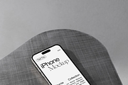 Realistic iPhone Pro Mockup, an iPhone Mockup by Feel This (Thumbnail 2 of 2)