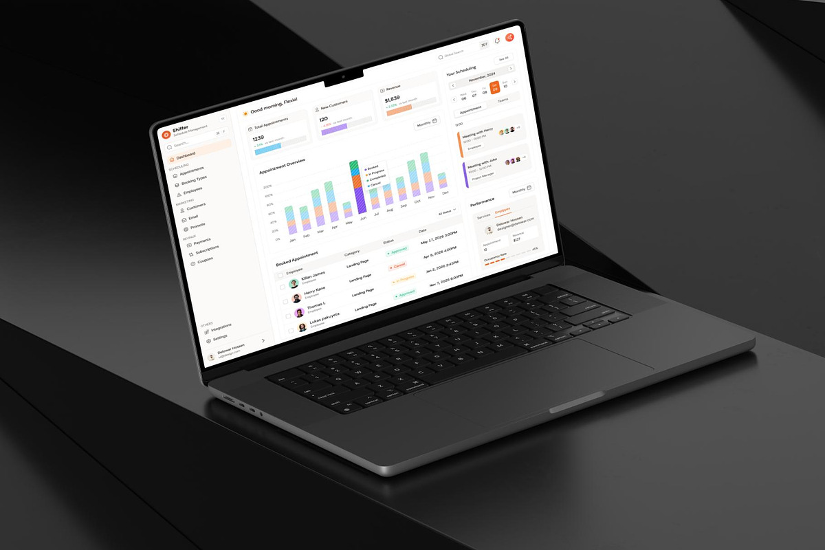 SaaS AI Scheduling Management UI Kit, an UI Kit Template by Lumina_ui_ux202 (Photo 4 of 4)