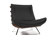 1801 Lounge chair, a Furniture 3D Model by inDahouze (Thumbnail 7 of 8)