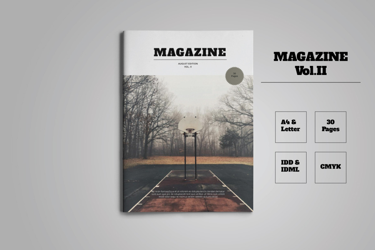 Magazine Bundle Template Indesign, a Magazine Template by Tiempo co (Photo 4 of 9)