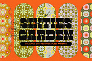 60s Vector Floral Patterns, a Pattern Graphic by angelainthefields (Thumbnail 1 of 10)