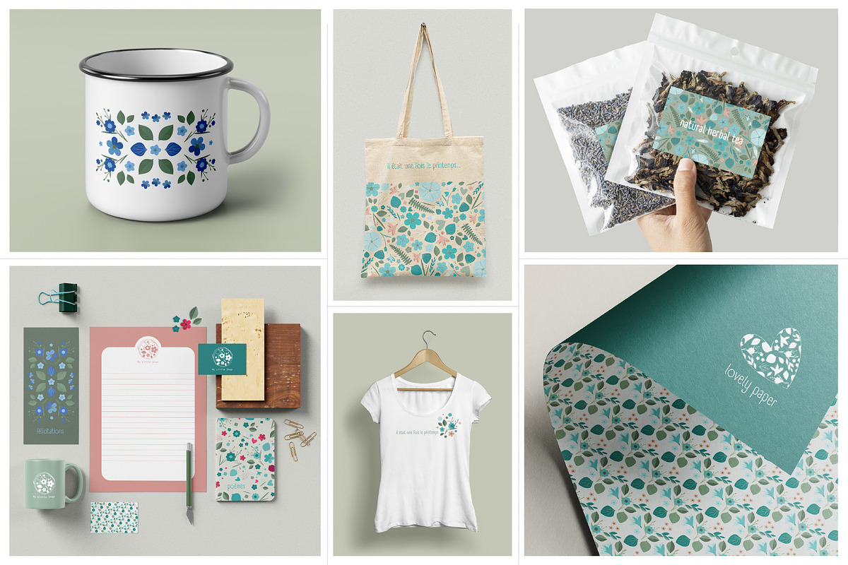 Herbarium collection, a Pattern Graphic by AnneCeline (Photo 9 of 11)