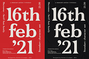 Necronos - Serif font family, a Serif Font by Artistic & Unique (Thumbnail 6 of 15)