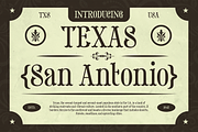 Mateo a Western Vintage Display Font, a Serif Font by GRVS Studio (Thumbnail 2 of 4)