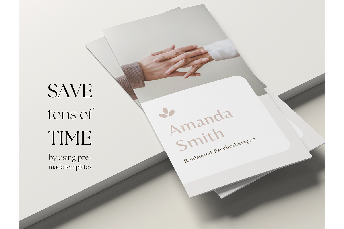 Psychologist Therapist Brochure, a Marketing Template by PatternLab. (Photo 3 of 8)