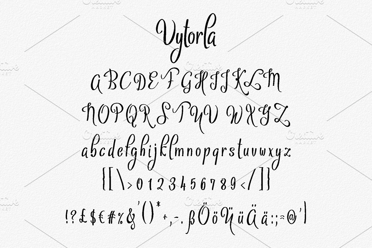 Vytorla Font Trio preview 5