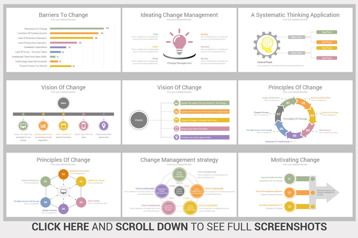 Multi Business PowerPoint Template, a Presentation Template by OceanArt (Photo 37 of 46)