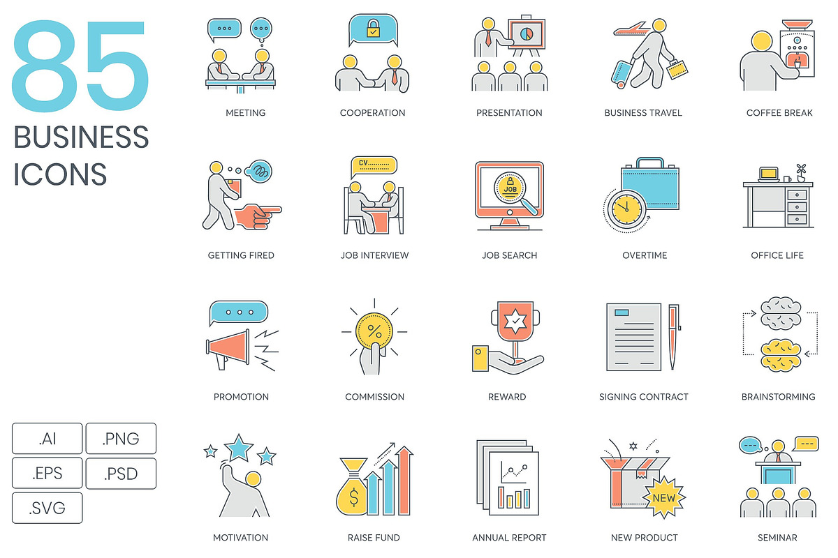 2,500+ Icons - The Client Bundle, an Outline Icon by Flat Icons (Photo 23 of 36)