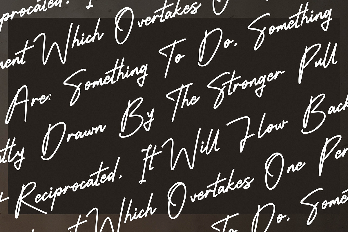 Christopher Blackstar, a Handwritten Font by Integritype Studio (Photo 13 of 15)