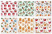 Christmas sweets and hot drinks, a Decorative Illustration by Hanna Hryharenka (Thumbnail 10 of 15)