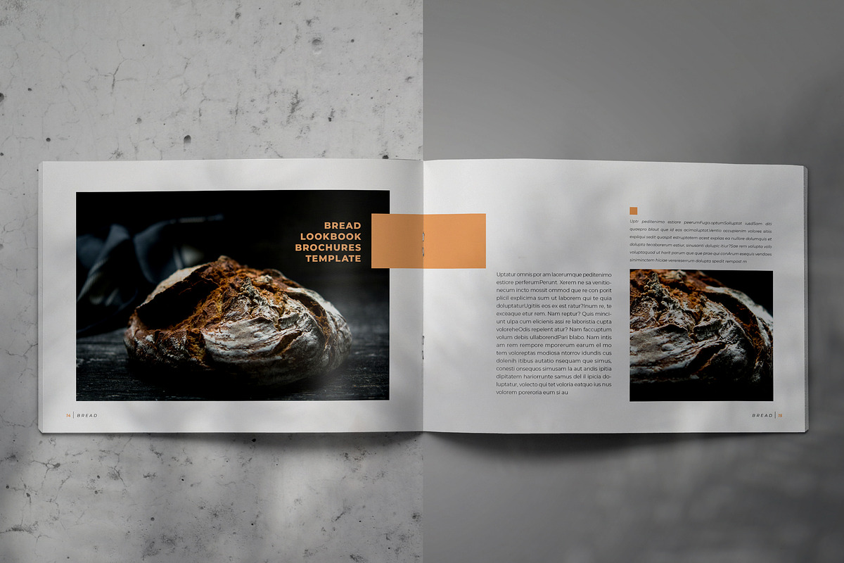 Bread - Indesign Brochure Lookbook, a Brochure Template by Indotitas (Photo 8 of 9)