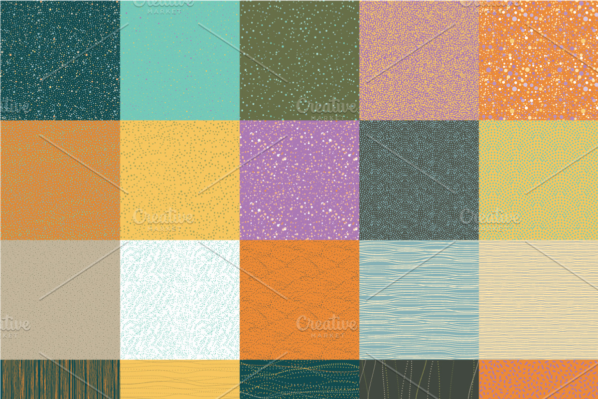 60 Vector Patterns preview 2