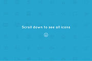 740+ Line Icons, an Outline Icon by vuuuds (Thumbnail 5 of 5)
