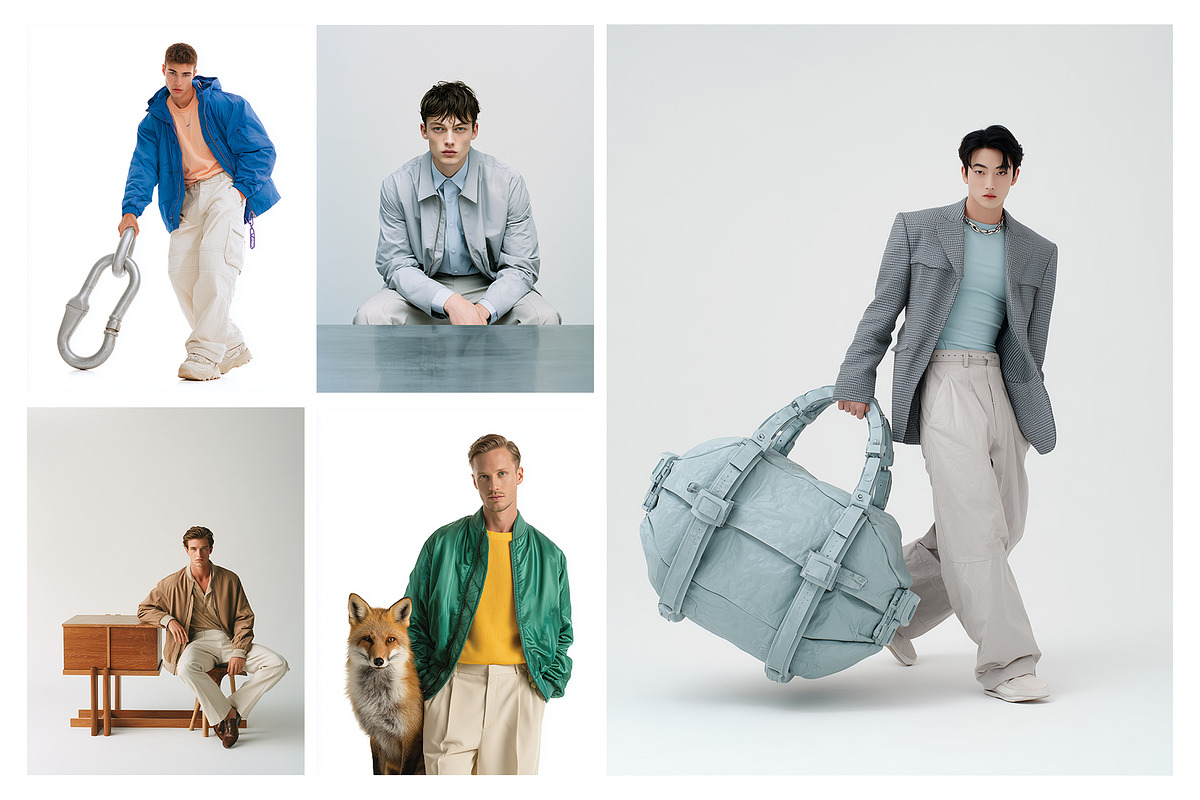 120 Men’s Fashion Editorial AI Image, a Beauty & Fashion Photo by Luxe (Photo 4 of 5)