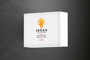 Ideax Polygonal Lightbulb Logo, a Branding & Logo Template by Design_Planet (Thumbnail 2 of 2)