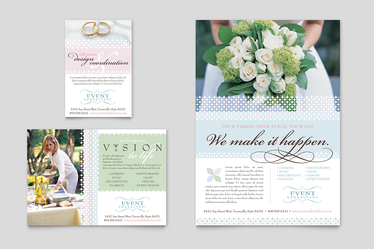 Wedding Planner Flyer Template, a Flyer Template by StockLayouts (Photo 3 of 3)