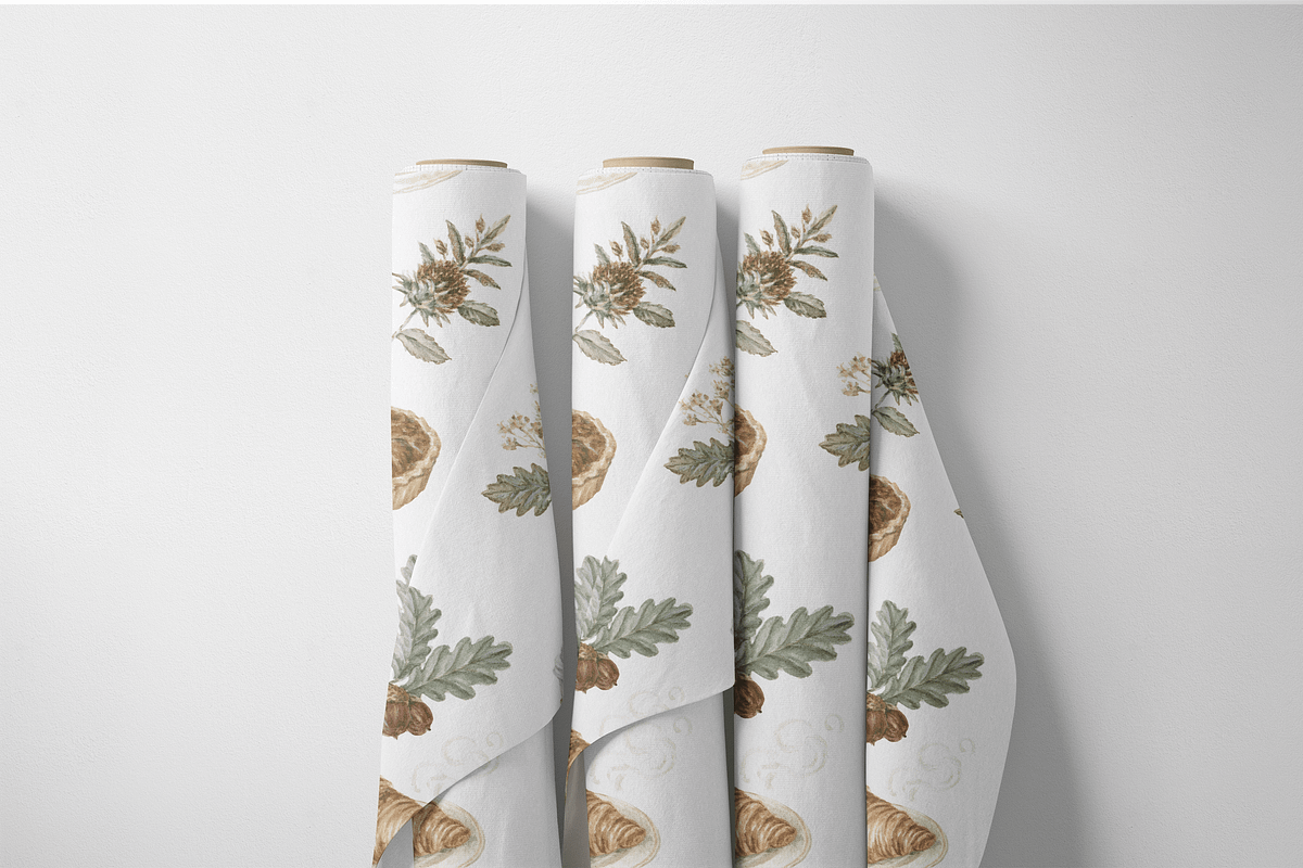 Cozy Autumn Café Seamless Pattern, a Pattern Graphic by Pati Charm Studio (Photo 6 of 6)