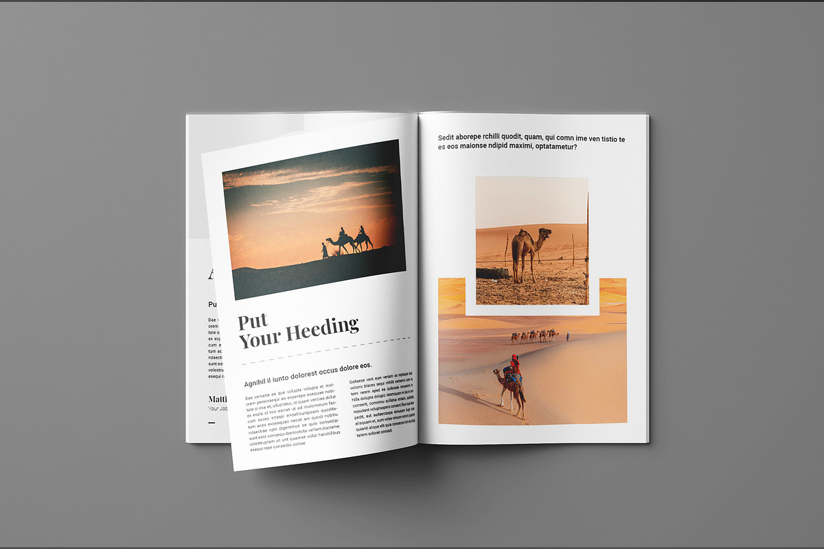 Photo Book Template, a Magazine Template by Seeing-art (Photo 4 of 11)
