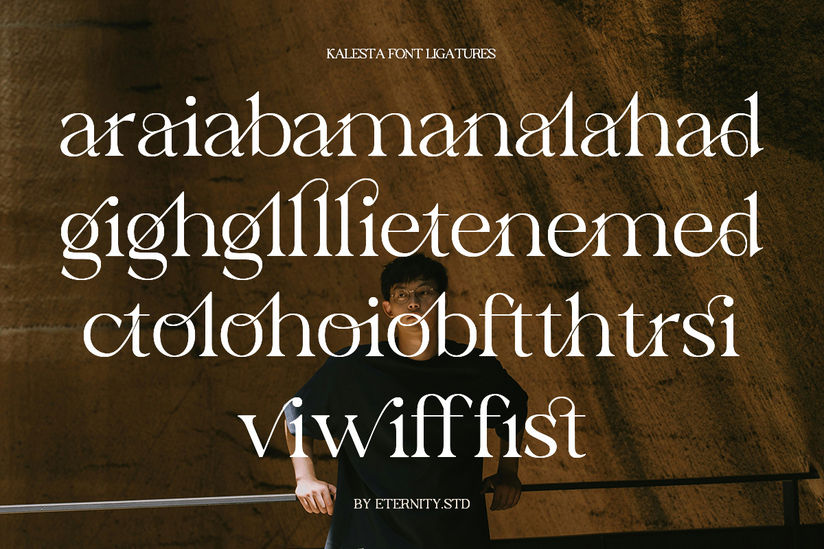 Kalesta Modern Serif, a Serif Font by Eternity Studio (Photo 9 of 10)