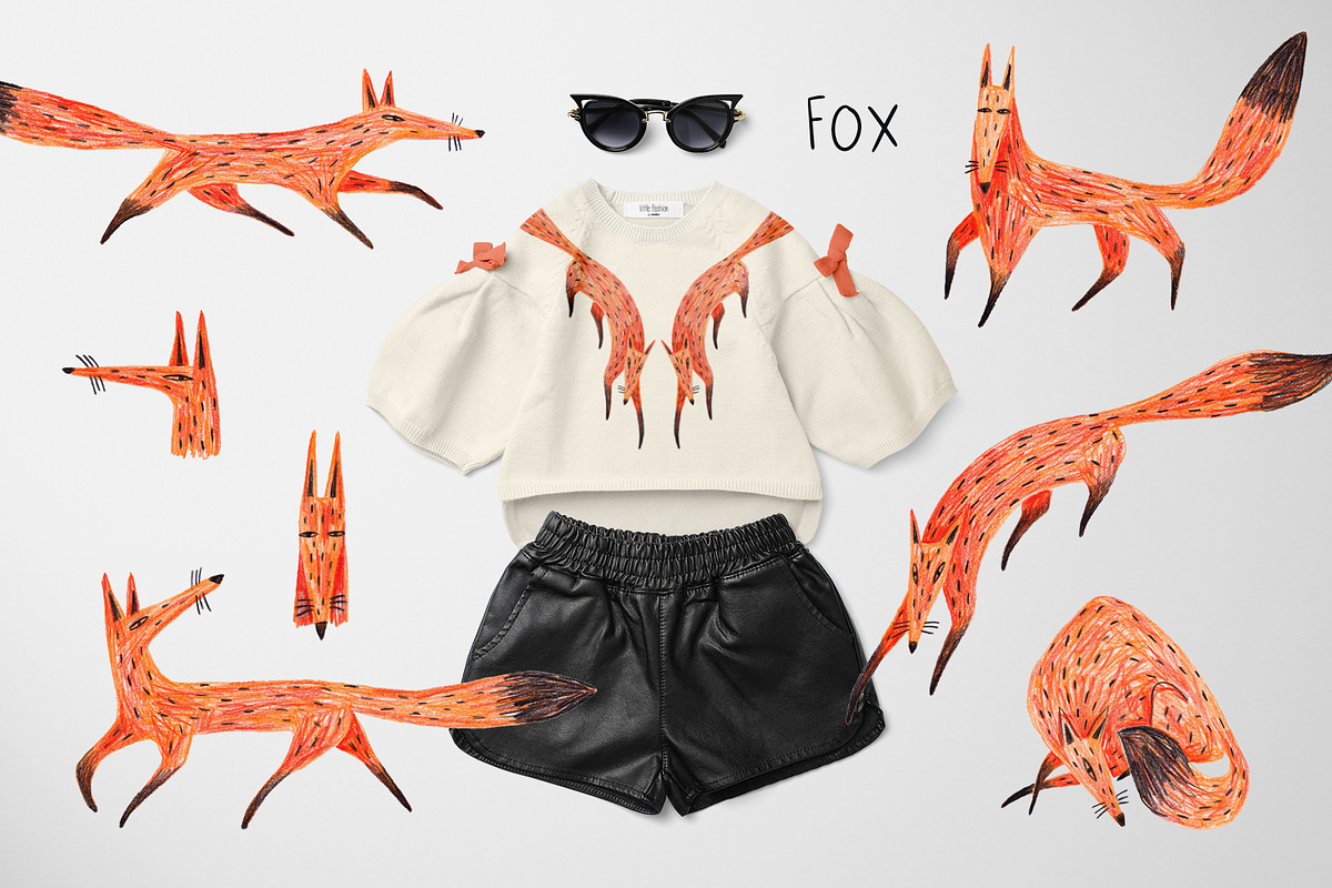 Kids love funny animals. Part 3, an Animal Illustration by Annakniaz (Photo 5 of 13)