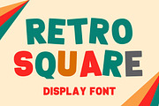 Retro Square Font, a Font by Fourteen Letter (Thumbnail 1 of 7)