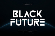 Black Future Modern Futuristic Font, a Serif Font by Storytype Studio (Thumbnail 1 of 15)