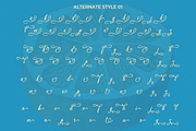 Ellegrin Script, a Script Font by Madjack.font (Thumbnail 9 of 10)