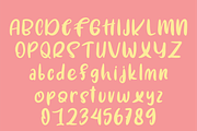 Northjuice - Handwritten Font, a Handwritten Font by Berdansabersama (Thumbnail 2 of 8)