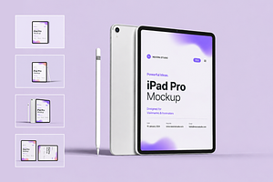 High Quality iPad Pro Mockup, an iPad Mockup by Custom.scene