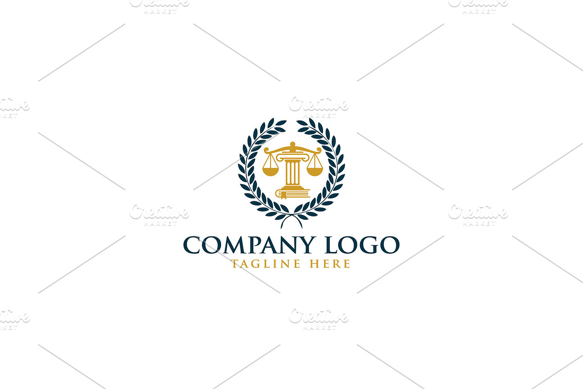 Scales of justice flat icon for apps, a Branding & Logo Template by ArmanHossen75