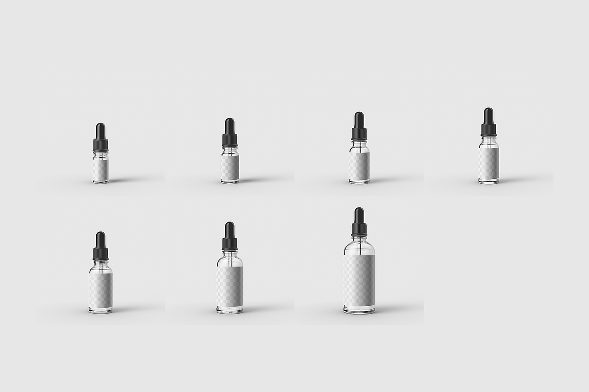 7 Glass Dropper Bottle MockUp, a Product Mockup by coloformia (Photo 6 of 10)