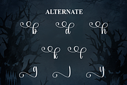 Spooky | Script Font, a Handwritten Font by Scratchones (Thumbnail 8 of 8)