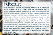 Kitcut font family, a Sans Serif Font by vlad.berla (Thumbnail 6 of 7)