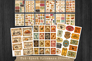 Thanksgiving junk journal Kit, an Object Graphic by ThatsDesignArt (Thumbnail 16 of 21)