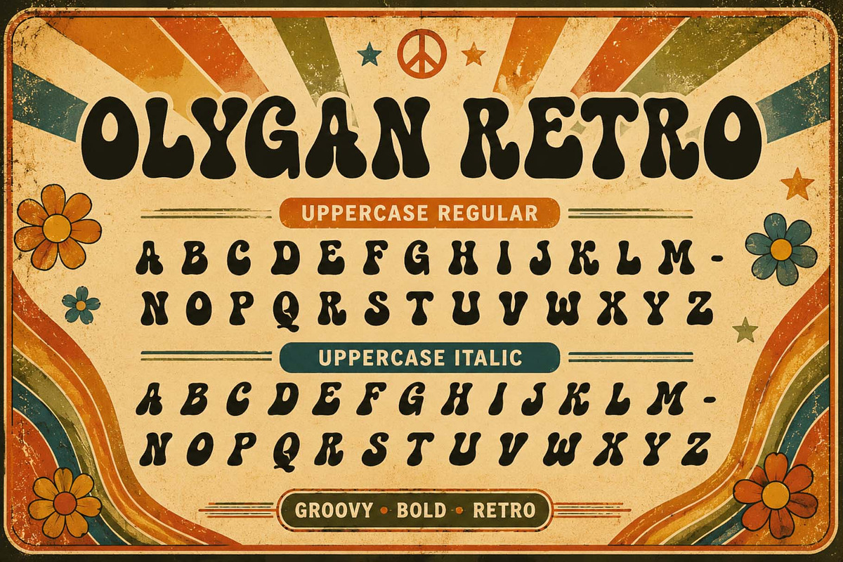 Olygan Retro, a Blackletter Font by Yoga Letter (Photo 6 of 10)