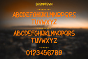 Bromptown, a Script Font by Analogous (Thumbnail 14 of 15)