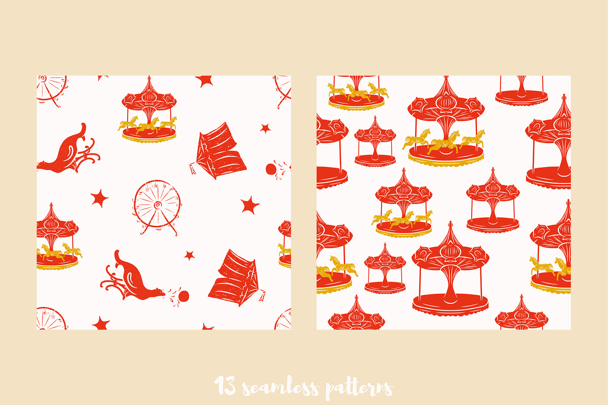 Circus Clipart Vector PNG EPS, a Decorative Illustration by Anada Arty (Photo 8 of 12)
