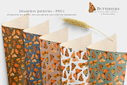 Watercolor Butterfly Clipart, an Illustration by Ksenia Shmakova (Thumbnail 4 of 10)