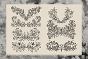 Floral Line Art Collection, a Decorative Illustration by heyXeni (Thumbnail 5 of 12)