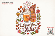 Valentine’s Coffee Sublimation, an Object Graphic by GlitterCraft (Thumbnail 30 of 41)
