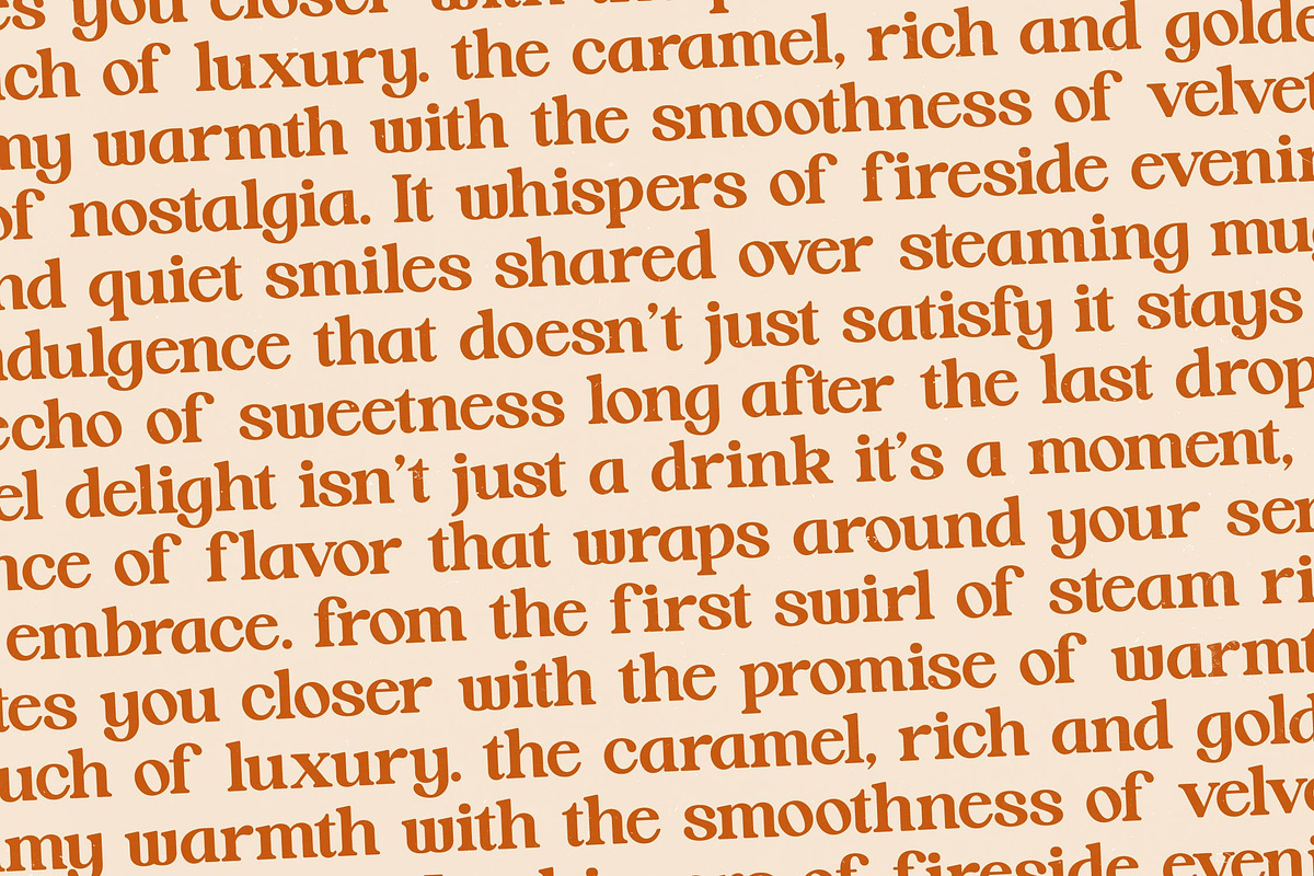 Hot Caramel Bold Serif Display, a Serif Font by timelesstype.co (Photo 12 of 20)
