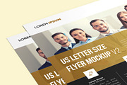 US Letter Size Flyer Mockup, a Books & Magazine Mockup by Illusiongraphic (Thumbnail 17 of 25)