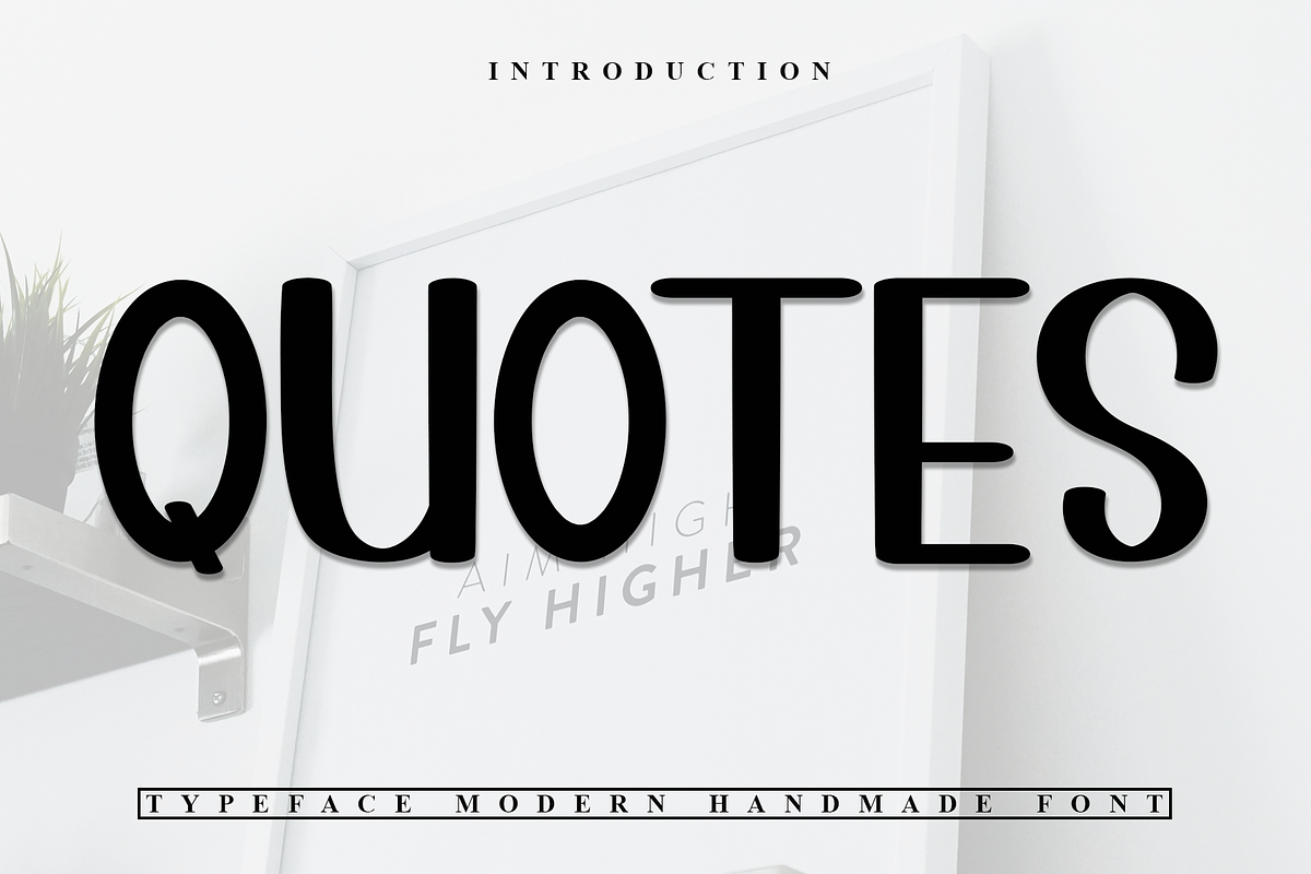 Quotes, a Sans Serif Font by FreshTypeINK (Photo 1 of 7)