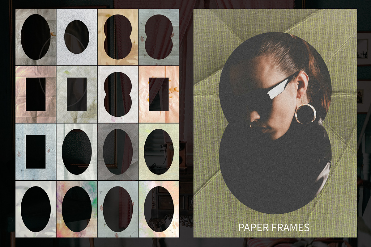 Pen Sketches, Paper Scraps & Frames, an Object Graphic by Anzhelika (Photo 9 of 12)